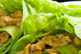 Crunchy & Flavorful: Quick Chicken Lettuce Wraps Recipe