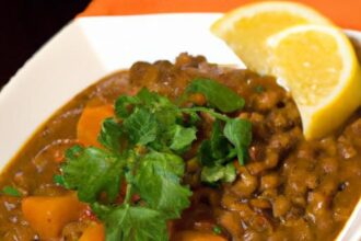 Hearty Lentil & Sweet Potato Curry: A Flavorful Fusion Delight