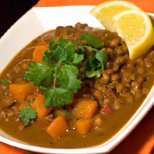 Hearty Lentil & Sweet Potato Curry: A Flavorful Fusion Delight