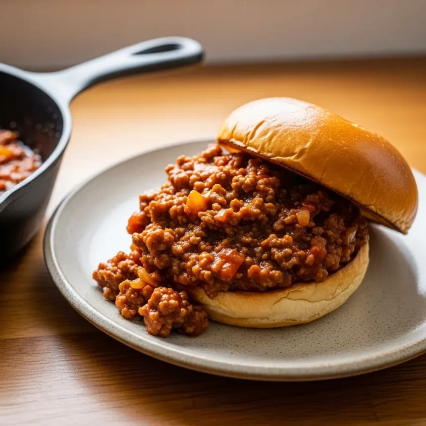 Messy & Delicious: Easy Beef Sloppy Joes Recipe Unveiled