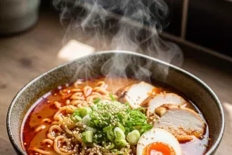 Fiery Flavor Fusion: Making Spicy Miso Ramen with Chicken