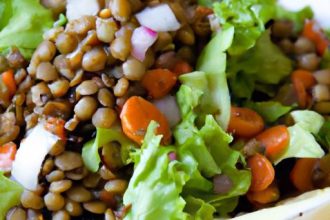 Brighten Your Table with a Refreshing Mediterranean Lentil Salad