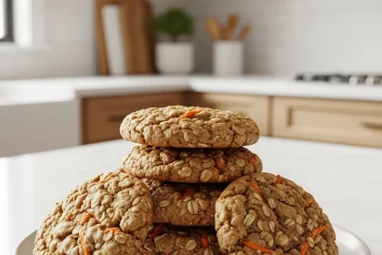 Wholesome Carrot Cake Oatmeal Cookies: A Nutritious Treat
