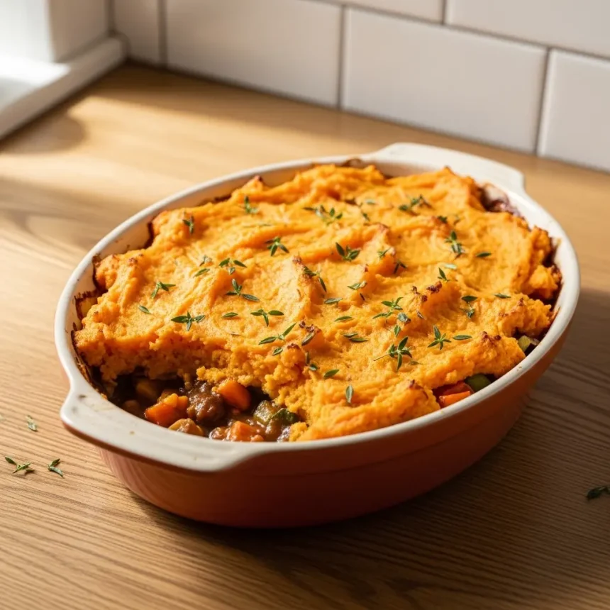 Sweet Potato Topped Cottage Pie: A Twist on Tradition