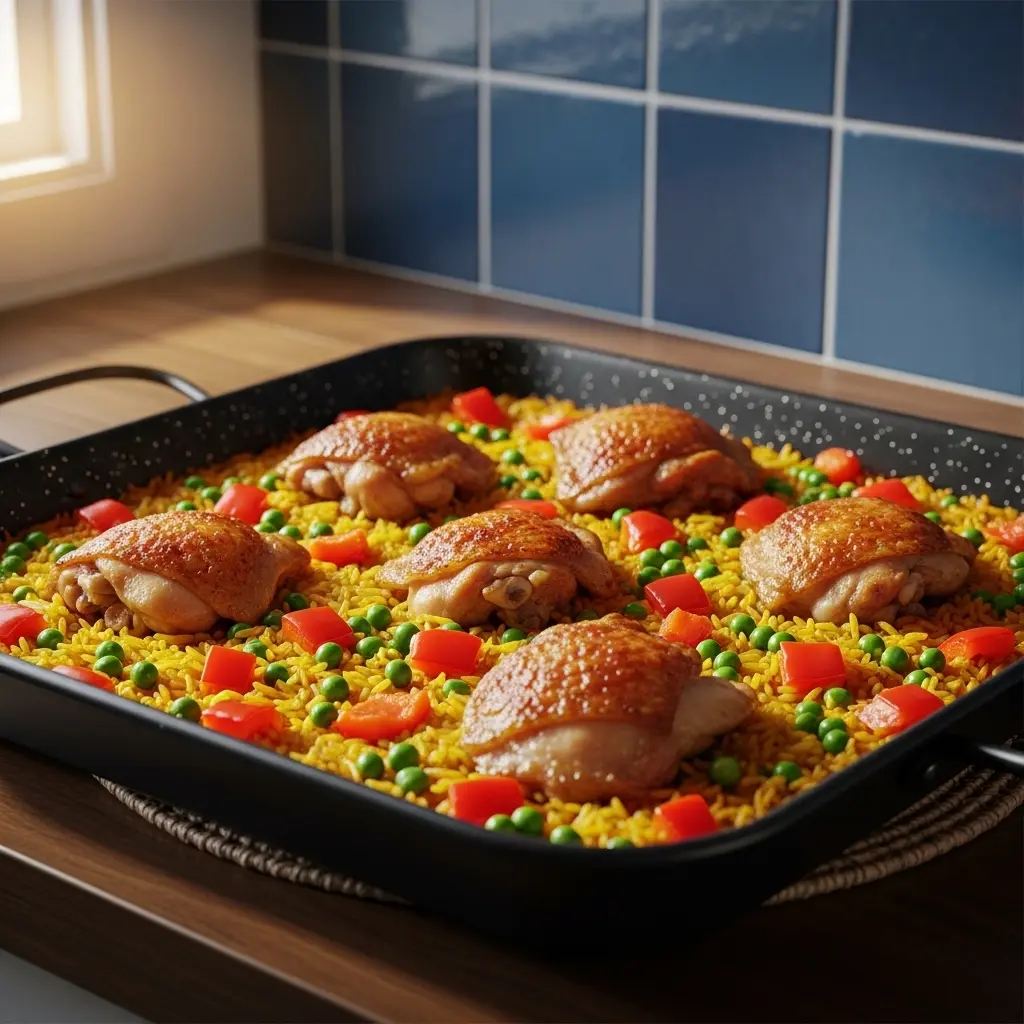 Savor the Flavor: Easy Spanish Chicken and Rice Skillet Recipe
