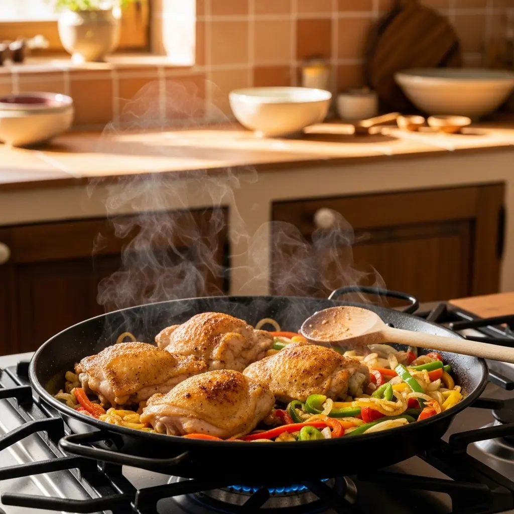 Savor the Flavor: Easy Spanish Chicken and Rice Skillet Recipe