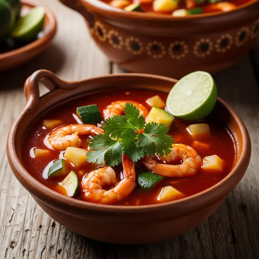 Savor Caldo de Camarón: Mexico's Classic Shrimp Soup Delight