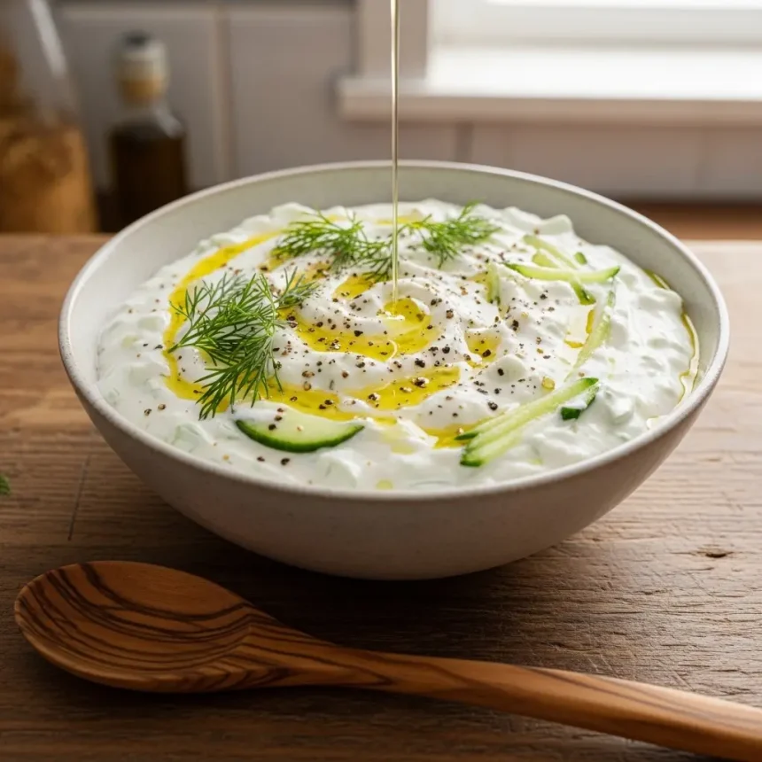 Tzatziki Unveiled: Creamy Cucumber Yogurt Sauce Delight