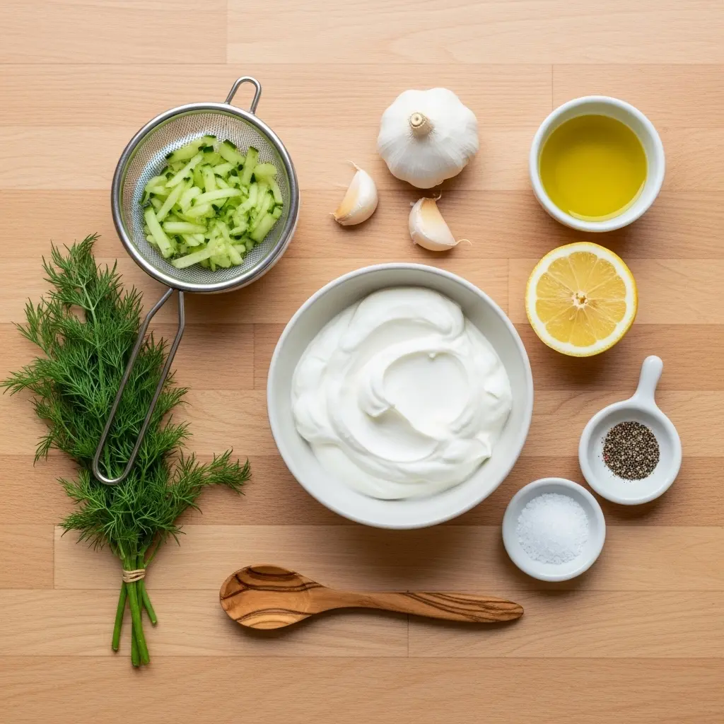 Tzatziki Unveiled: Creamy Cucumber Yogurt Sauce Delight