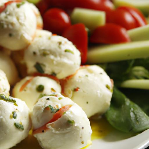 Flavorful marinated‍ Mozzarella Balls: A Savory Delight