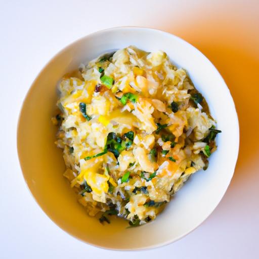 Zesty Keto lemon-Garlic Cauliflower Rice: Flavor Meets Health