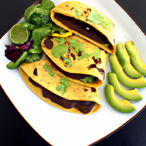 Creamy Avocado & Black Bean Quesadillas: A Flavor Fiesta