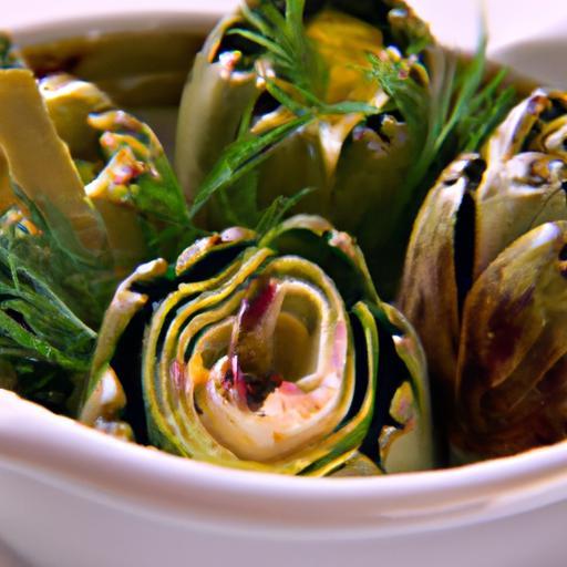Zesty Artichoke Hearts with Lemon & Dill: A Fresh Delight