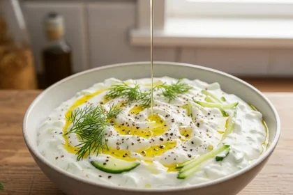 Tzatziki Unveiled: Creamy Cucumber Yogurt Sauce Delight